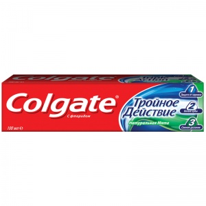Зубная паста Colgate "Тройное действие", 100мл (7891024128992)