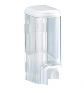 Диспенсер для жидкого мыла Терес Optima Standart, 900мл, пластик белый (S-016)