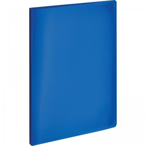 Папка с зажимом Attache (А4, до 120л., пластик) синяя