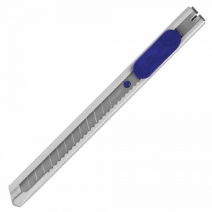 Нож канцелярский 9мм Brauberg "Extra 60", металлический (237085)