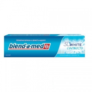 Зубная паста Blend-a-Med 3D White "Прохладная Свежесть", 100мл (603176)