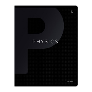 Тетрадь предметная для работ по физике Greenwich Line "Сolor black" (А5, 48л, софт-тач ламинация) (EX48-49381), 10шт.