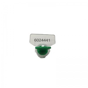 Пломба пластиковая роторная КПП-3-2030 (ПК91-РХ3), зеленая, 100шт.