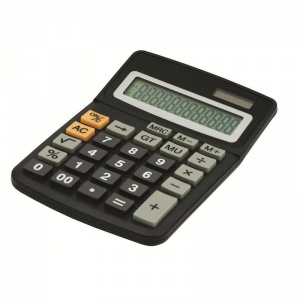 Калькулятор настольный компактный Attache ATC-777-10C (10-разрядный) черный
