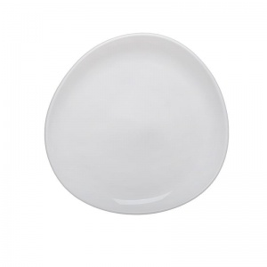 Тарелка десертная Tudor England Royal White 200мм, фарфоровая, белая, 1шт. (TU1992-2)