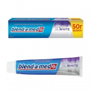 Зубная паста Blend-a-Med 3D White "Трёхмерное отбеливание", 150мл (603178)