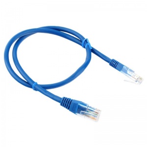Патч-корд UTP Cablexpert PP6U-0.5M/B, категория 6, 0.5м