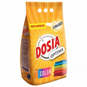 Стиральный порошок-автомат Dosia Optima Color, для цветного белья, 8кг (3116133)