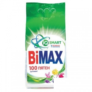 Стиральный порошок-автомат BiMax "100 пятен", 9кг (986-1)