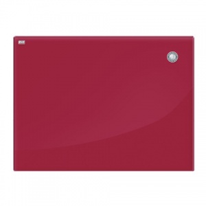 Доска стеклянная магнитно-маркерная 2x3 Office, красная, 600x800мм (TSZ86 R)