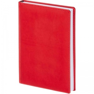 Ежедневник недатированный А5 Attache "Сиам" (176 листов) обложка кожзам, красная, 10шт.
