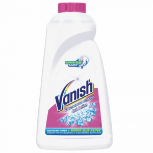 Отбеливатель-пятновыводитель Vanish Oxi Action "Кристальная белизна", 1л (5900627027136), 12 уп.