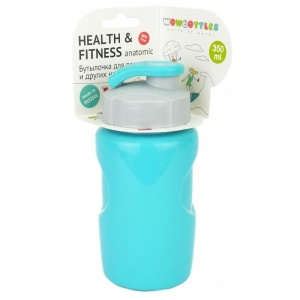Бутылка для воды Health and Fitness со шнурком, 350мл