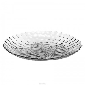 Тарелка десертная Pasabahce Султана 320мм, стеклянная, прозрачная (10287SLB), 12шт.