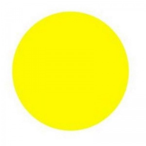 Знак для торговых организаций ГАСЗНАК Жёлтый круг на двери (пленка ПВХ, 150х150мм) 10шт.