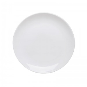 Тарелка обеденная Tudor England Royal White 255мм, фарфоровая, белая, 1шт. (TU2204-4)