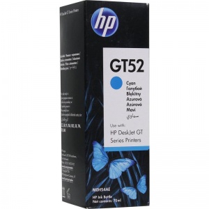 Контейнер с чернилами оригинальный HP GT52 M0H54AE (5000 страниц) голубой