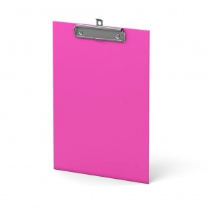 Доска-планшет Erich Krause Neon (А4, картон) розовый (45411)