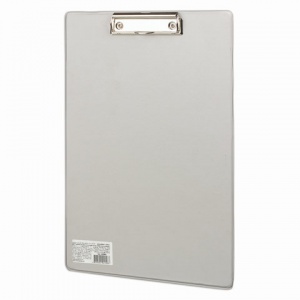 Доска-планшет Brauberg Comfort (А4, до 50 листов, картон/пвх) серый (222661), 45шт.