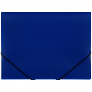 Папка на резинке пластиковая Стамм (А4, 500мкм, до 300 листов) синяя (ММ-32189), 50шт.