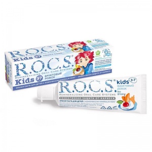 Зубная паста детская R.O.C.S. Фруктовый рожок 0-3 лет, 45г