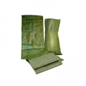 Мешок полипропиленовый зеленый, 550x950мм, 100шт.