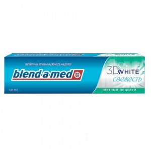 Зубная паста Blend-a-Med 3D White "Мятный Поцелуй", 100мл (603175)
