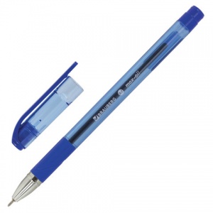 Ручка шариковая Brauberg Max-Oil Tone (0.35мм, синий цвет чернил, масляная основа, корпус тонированный) 1шт. (OBP113)
