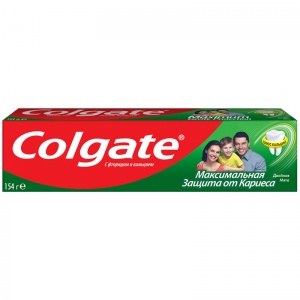 Зубная паста Colgate "Максимальная защита от кариеса. Двойная мята", 100мл (7891024149027)