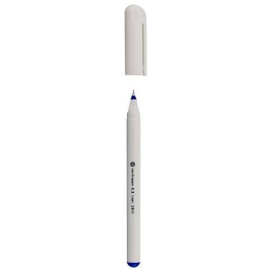 Ручка капиллярная Centropen 2811 (0.3мм, круглая) синяя, 10шт. (2811/01-06)