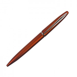 Ручка для логотипа автоматическая inФОРМАТ Inspiration (0.7мм, синий цвет чернил, оранжевый корпус) 50шт.