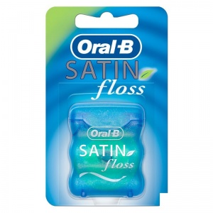 Зубная нить Oral-B Satin Floss, 25м, 1шт. (5010622018258)