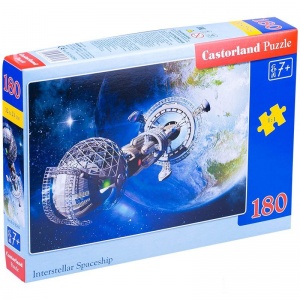Пазл 180 элементов Castorlаnd "Космический корабль", картонная коробка (В-018260)