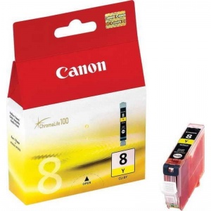 Картридж оригинальный Canon CLI-8Y (640 страниц) желтый (0623B024)