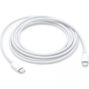 Кабель Apple MLL82ZM/A, USB-C - USB-C, 2м, белый (MLL82ZM/A)