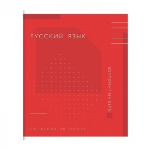 Тетрадь предметная для работ по русскому языку SchoolФОРМАТ Палитра знаний (А5, 48 листов, линейка)