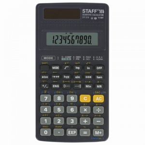 Калькулятор научный Staff STF-310 (10+2-разрядный) черный (STF-310)