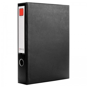 Короб архивный Comix (243x68x325мм, картон/пластик, на кнопке) черный