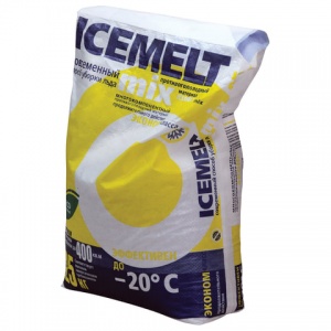 Реагент противогололедный Icemelt Mix 25кг, до -20°С, мешок