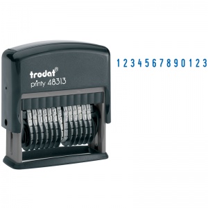 Нумератор автоматический Trodat 48313 (13-разрядный, высота шрифта 3,8мм) (53198)