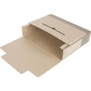 Короб архивный Attache (254х70х138мм, картон, до 750 листов) серый