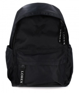 Рюкзак школьный Lorex Ergonomic M7 Total Black, для мальчиков