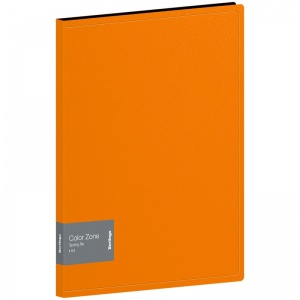 Папка-скоросшиватель с пружинным механизмом Berlingo Color Zone (А4, 17мм, 1000мкм, оранжевая (AHp_00116), 30шт.