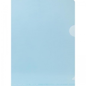 Папка-уголок Attache (150мкм, пластик) синяя, 20шт.