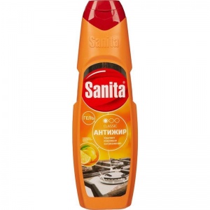 Чистящее средство универсальное Sanita "Антижир. Сицилийский лимон", гель, 500мл (2642)