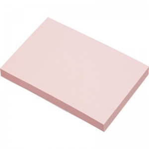 Стикеры (самоклеящийся блок) Attache, 76x51мм, розовый, 100 листов, 12 уп.