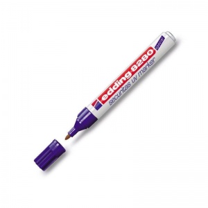Маркер для ультрафиолетовых лучей Edding E-8280 (1.5-3мм, прозрачный) алюминий, 1шт. (E-8280)