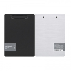 Доска-планшет Berlingo Steel&Style (A5+, до 100 листов, пластик (полифом), с зажимом) белый (PPf_94014)
