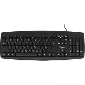 Клавиатура Gembird KB-8351U-BL, черный, 104 кнопки