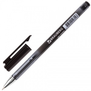 Ручка шариковая Brauberg Profi-Oil (0.35мм, черный цвет чернил, масляная основа) 1шт. (141633)